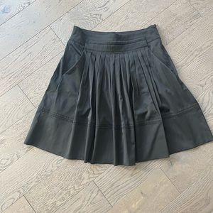 Black Zara Basic Pleated Skirt Size S